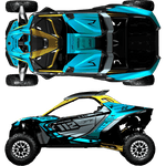 BRP Can-Am Maverick R Custom Graphics kit