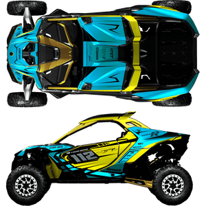 BRP Can-Am Maverick R Custom Graphics kit