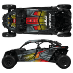 Canam Maverick X3 MAX Graphics Stickers Custom kit Decals Design