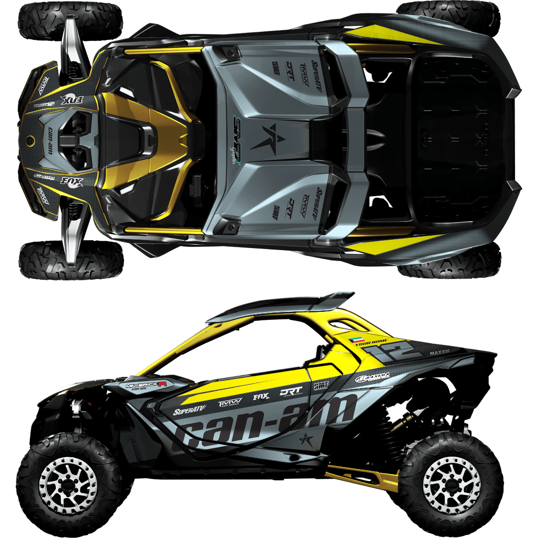 BRP Can-Am Maverick R Custom Graphics kit