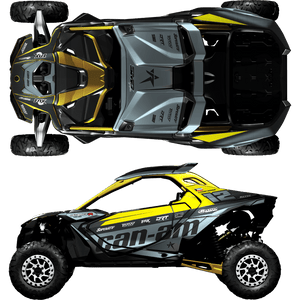 BRP Can-Am Maverick R Custom Graphics kit