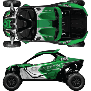 BRP Can-Am Maverick R Custom Graphics kit