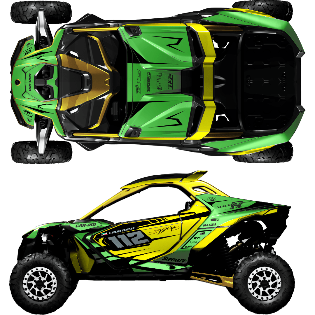 BRP Can-Am Maverick R Custom Graphics kit