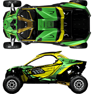 BRP Can-Am Maverick R Custom Graphics kit