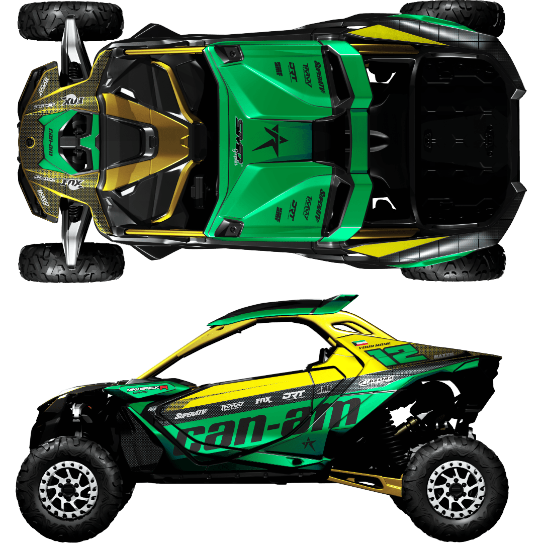 BRP Can-Am Maverick R Custom Graphics kit