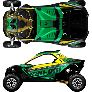BRP Can-Am Maverick R Custom Graphics kit