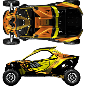 BRP Can-Am Maverick R Custom Graphics kit