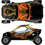 BRP Can-Am Maverick R Custom Graphics kit