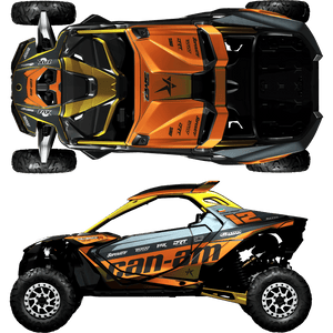 BRP Can-Am Maverick R Custom Graphics kit