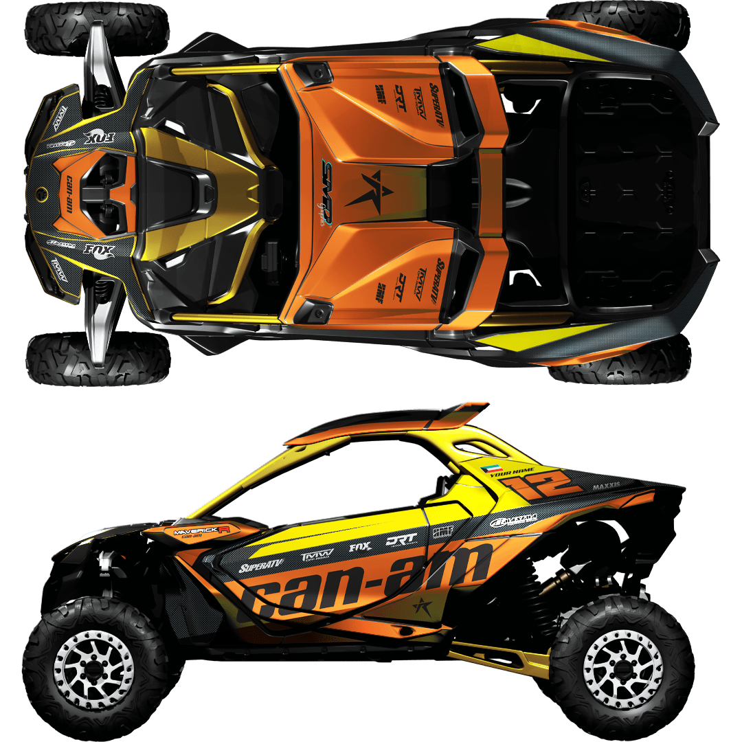 BRP Can-Am Maverick R Custom Graphics kit