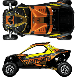 BRP Can-Am Maverick R Custom Graphics kit
