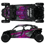 Canam Maverick X3 MAX Graphics Stickers Custom kit Decals Design