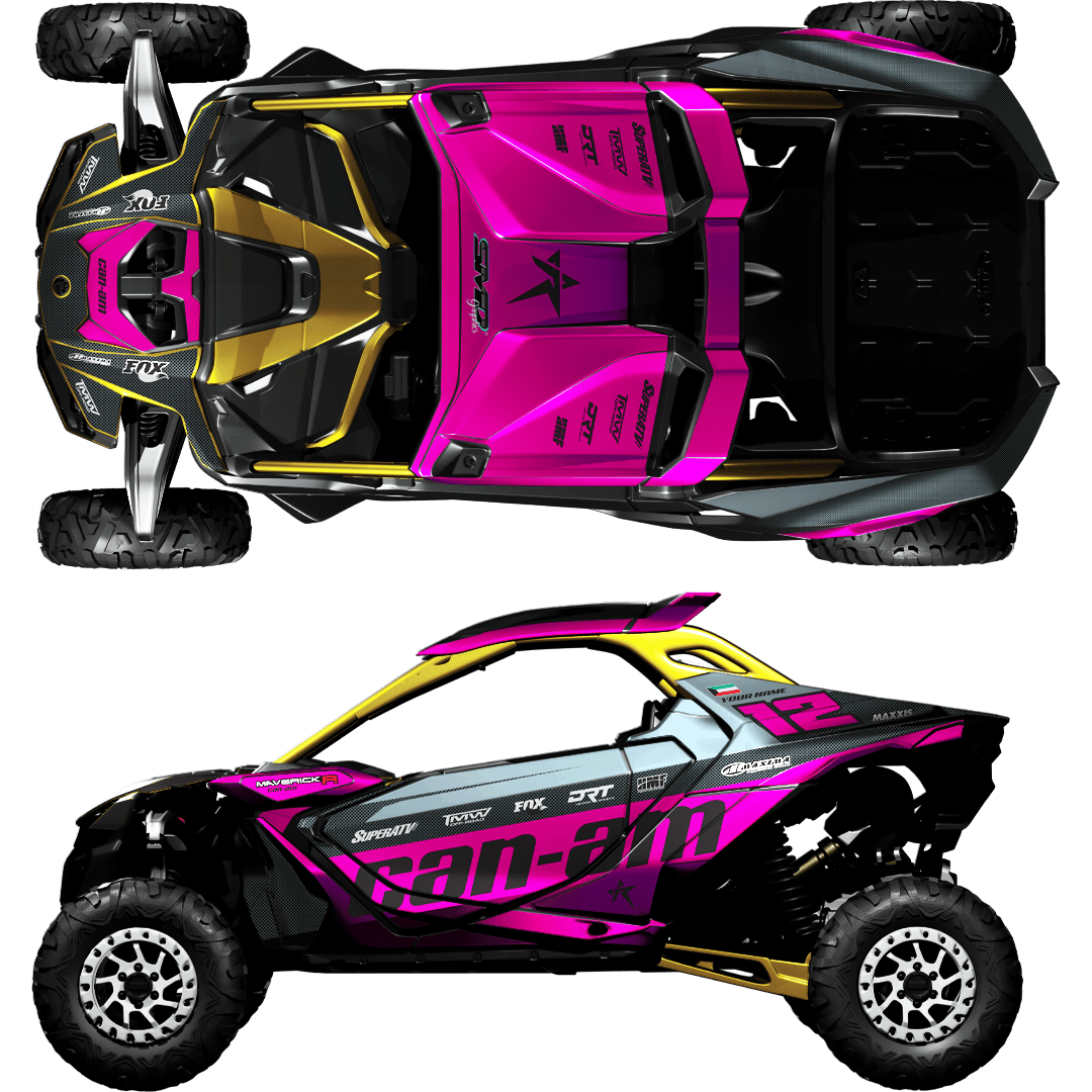 BRP Can-Am Maverick R Custom Graphics kit