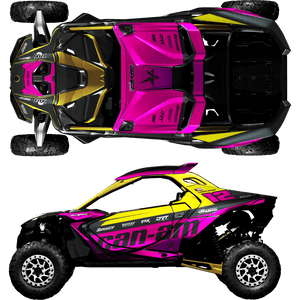 BRP Can-Am Maverick R Custom Graphics kit