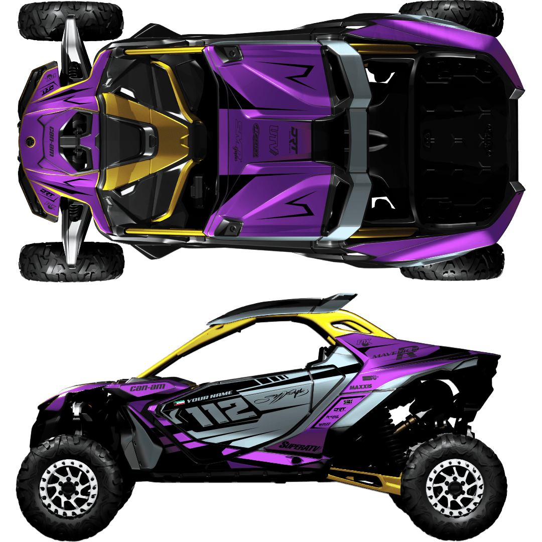 BRP Can-Am Maverick R Custom Graphics kit