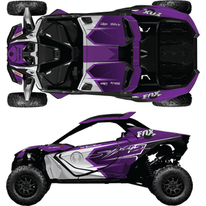 BRP Can-Am Maverick R Custom Graphics kit