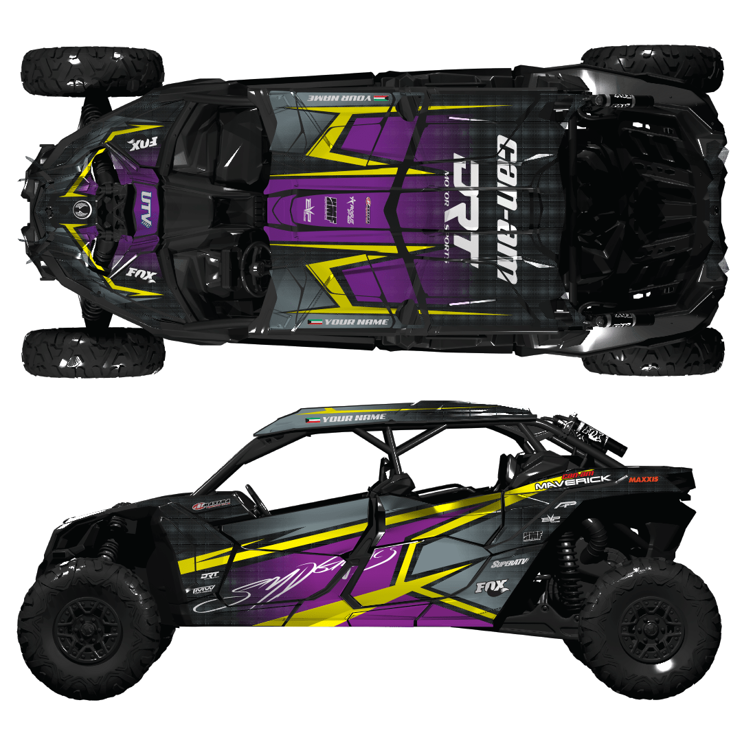 Canam Maverick X3 MAX Graphics Stickers Custom kit Decals Design