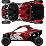 BRP Can-Am Maverick R Custom Graphics kit