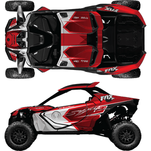 BRP Can-Am Maverick R Custom Graphics kit