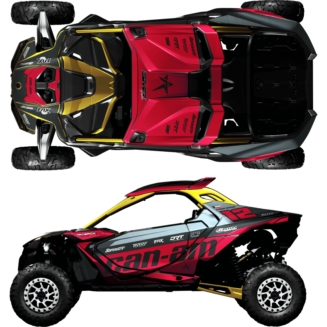 BRP Can-Am Maverick R Custom Graphics kit