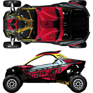 BRP Can-Am Maverick R Custom Graphics kit