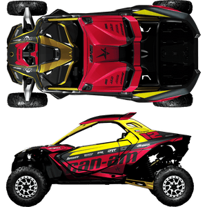 BRP Can-Am Maverick R Custom Graphics kit