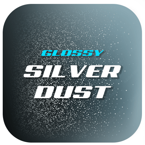 Numbers kit - Silver Dust Finish
