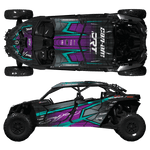 Canam Maverick X3 MAX Graphics Stickers Custom kit Decals Design