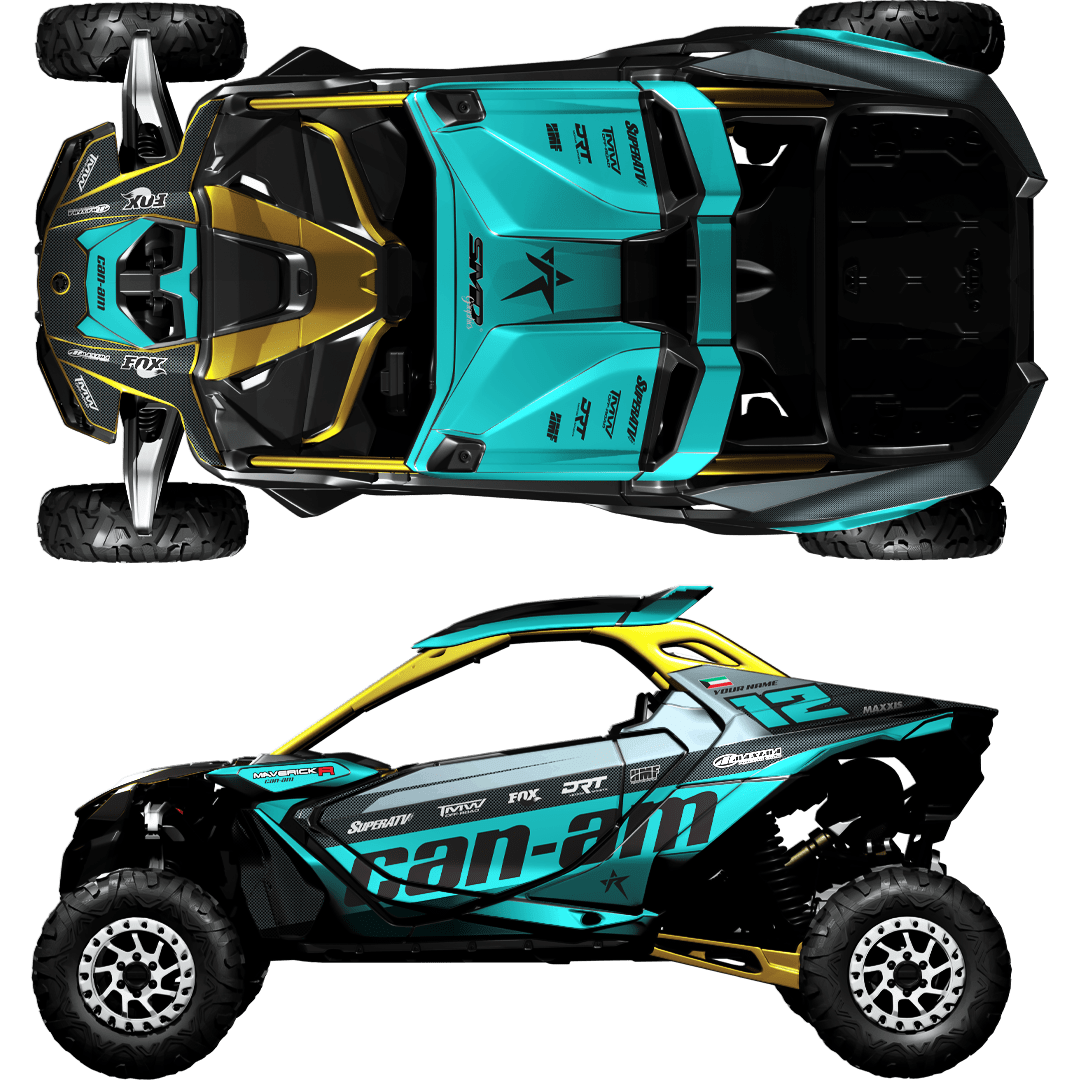 BRP Can-Am Maverick R Custom Graphics kit