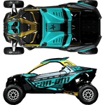 BRP Can-Am Maverick R Custom Graphics kit