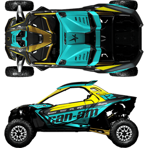 BRP Can-Am Maverick R Custom Graphics kit