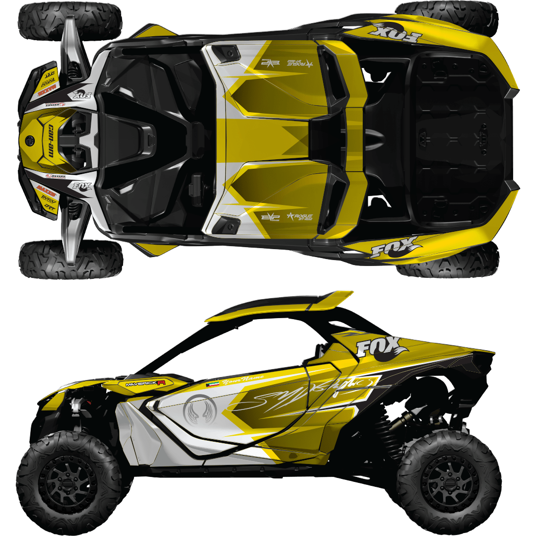 BRP Can-Am Maverick R Custom Graphics kit