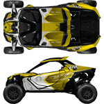 BRP Can-Am Maverick R Custom Graphics kit