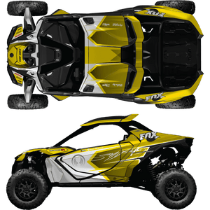 BRP Can-Am Maverick R Custom Graphics kit