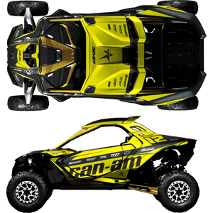 BRP Can-Am Maverick R Custom Graphics kit