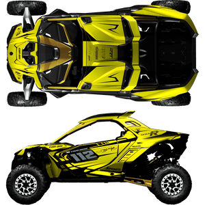 BRP Can-Am Maverick R Custom Graphics kit