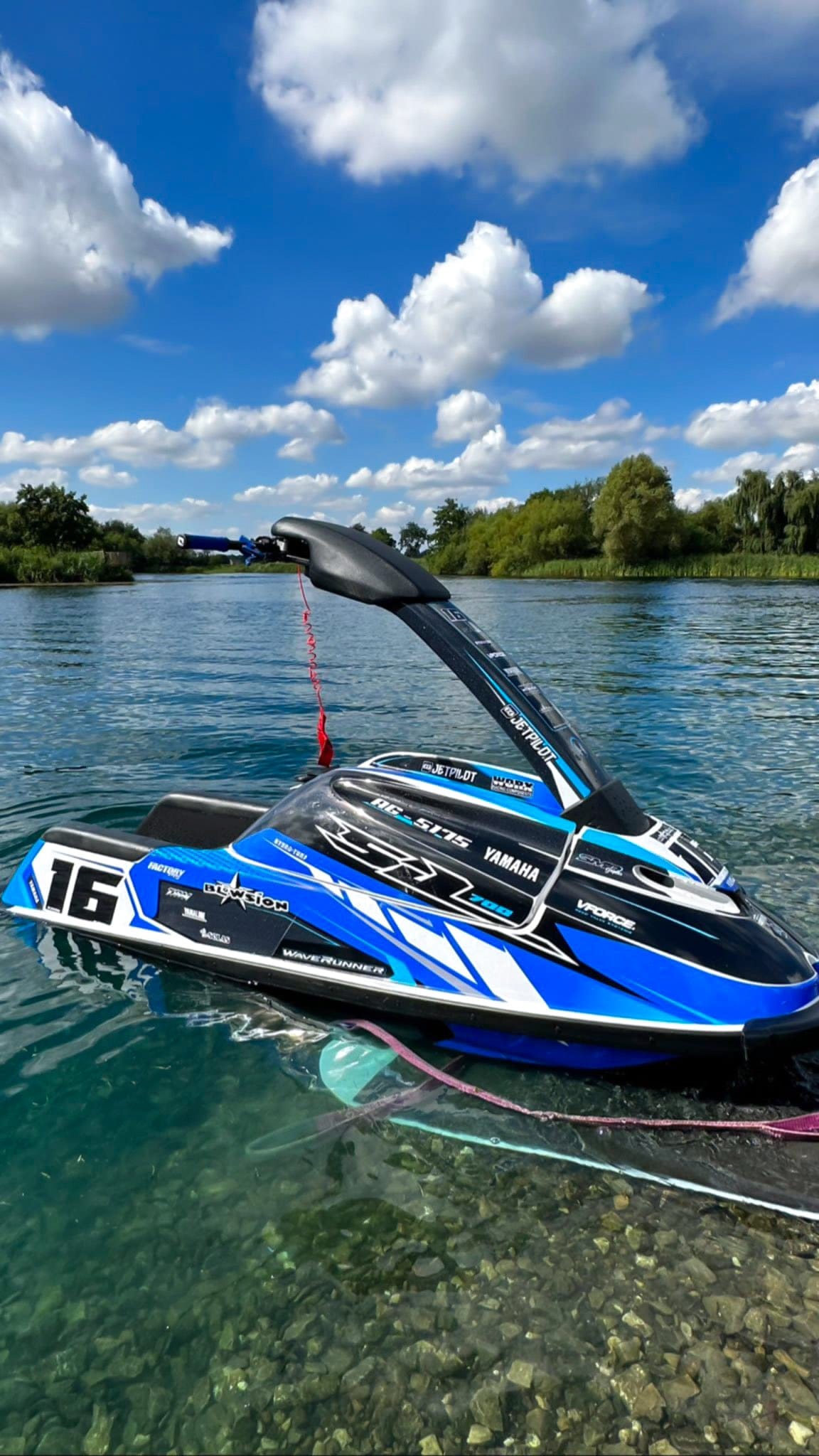 Yamaha Superjet 700 Stickers Graphics kit
