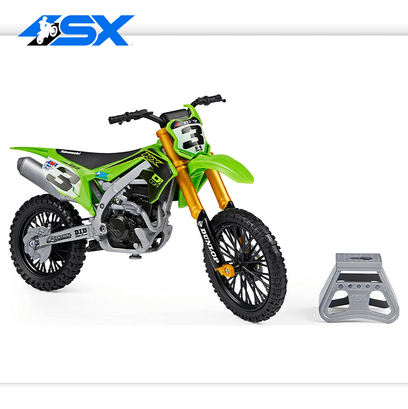 Kawasaki - Eli Tomac - 1:10 Scale Toy + Number kit graphics