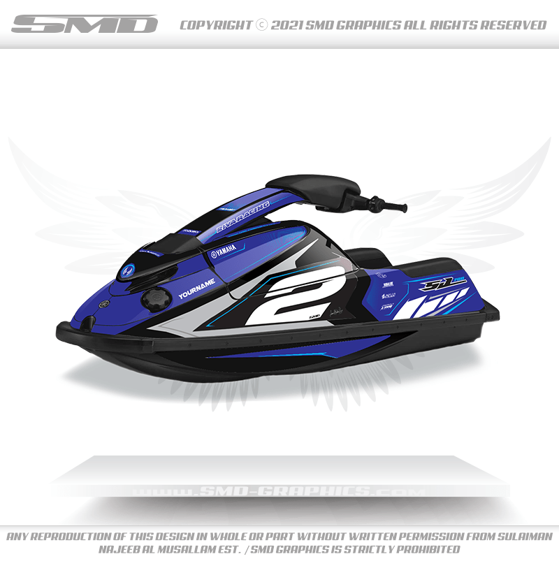 Yamaha Superjet 700 Stickers Graphics kit