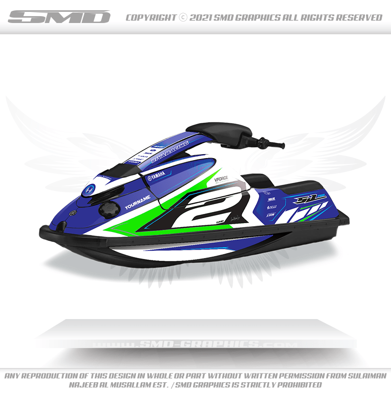 Yamaha Superjet 700 Stickers Graphics kit