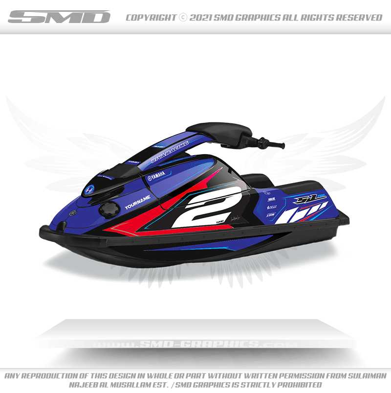 Yamaha Superjet 700 Stickers Graphics kit
