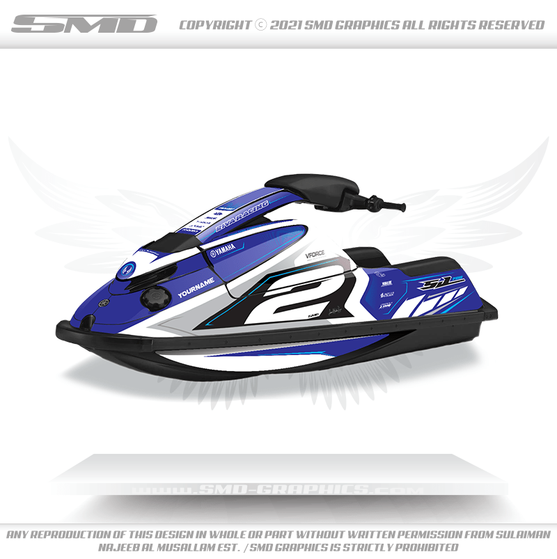 Yamaha Superjet 700 Stickers Graphics kit