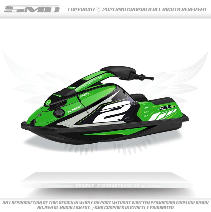 Yamaha Superjet 700 Stickers Graphics kit