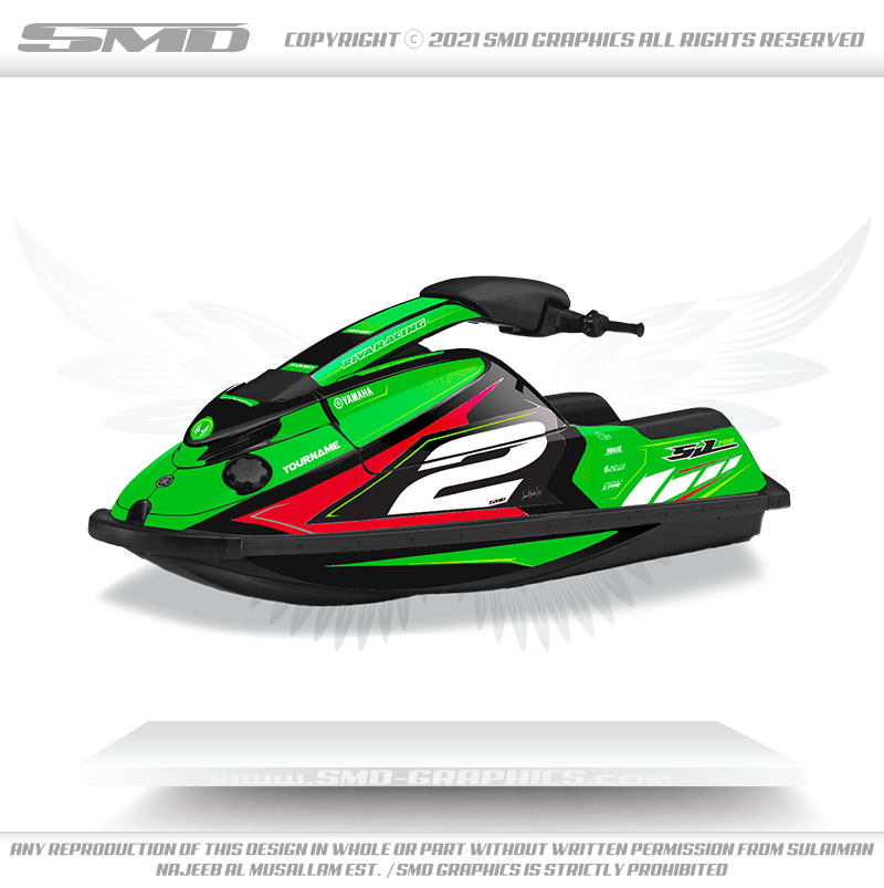 Yamaha Superjet 700 Stickers Graphics kit