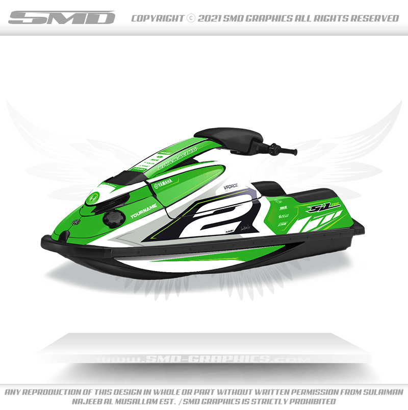 Yamaha Superjet 700 Stickers Graphics kit