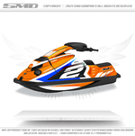 Yamaha Superjet 700 Stickers Graphics kit
