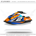 Yamaha Superjet 700 Stickers Graphics kit