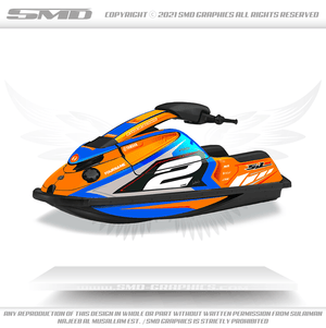 Yamaha Superjet 700 Stickers Graphics kit