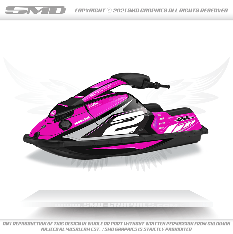 Yamaha Superjet 700 Stickers Graphics kit