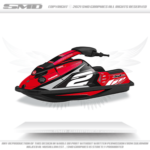 Yamaha Superjet 700 Stickers Graphics kit